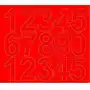 Drago Cyfry samoprzylepne 6 cm czerwony z połyskiem Sklep