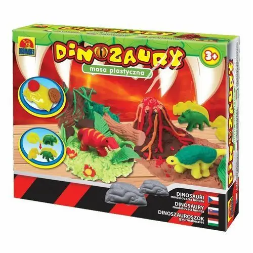 Masa plastyczna Dinozaury w pudełku (130-43687)