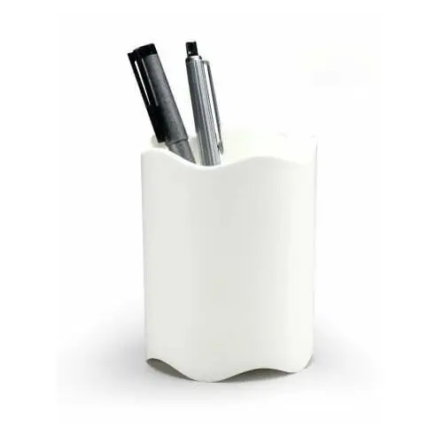 Durable pojemnik na długopisy trend - kolor biały