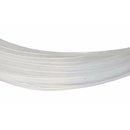 Dystrybutor kufer Fiszbina plastikowa szerokość 8 mm typ a ( 1 mb ) biała