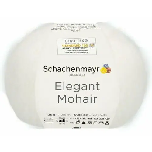 Włóczka Schachenmayr Elegant Mohair (00001)