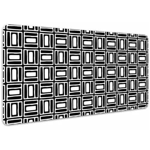 Dywanomat Duża podkładka na biurko geometryczny wzór 100x50cm