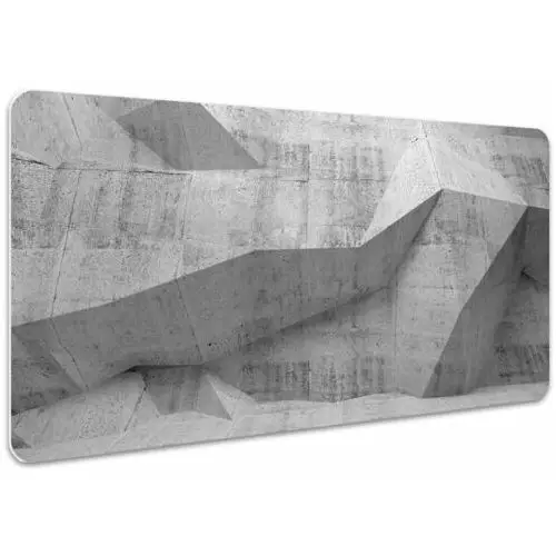 Mata ochronna na biurko abstrakcja beton 100x50 cm, Dywanomat