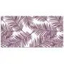 Mata ochronna na biurko purpurowe liście 120x60 cm, Dywanomat Sklep
