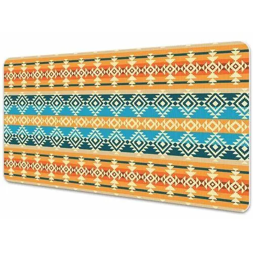 Dywanomat Mata ochronna na biurko wzór styl navajo 90x45 cm