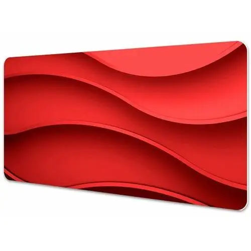Mata ochronna na blat abstrakcja czerwona 90x45 cm Dywanomat