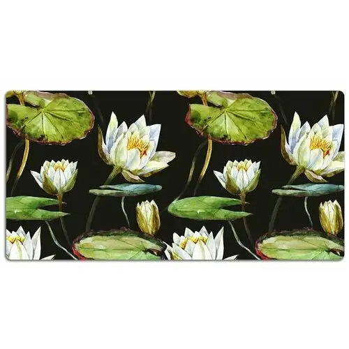 Dywanomat Mata ochronna z nadrukiem kwiaty lotosu 120x60 cm