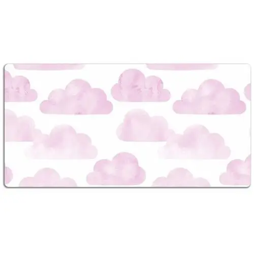 Mata ochronna z nadrukiem różowe chmury 120x60 cm, Dywanomat