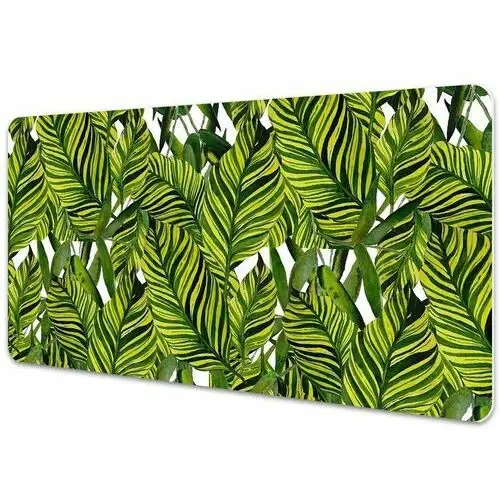 Dywanomat Mata z nadrukiem na biurko liście dżungla 90x45 cm