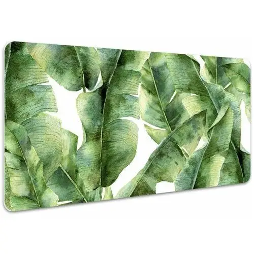 Dywanomat Mata z nadrukiem na biurko liście palmowe 100x50 cm