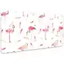 Dywanomat Ochronna mata na biurko stado flamingów 100x50 cm Sklep
