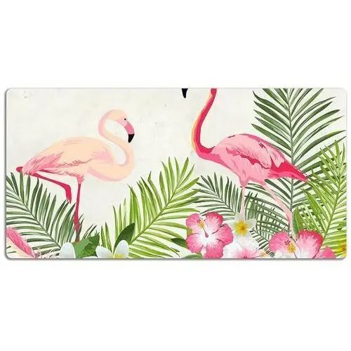 Podkładka mata ochrona biurka Dwa flamingi 120x60cm, Dywanomat