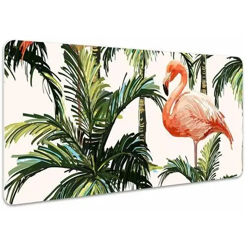Dywanomat Podkładka pod mysz i klawiaturę flamingi 100x50 cm