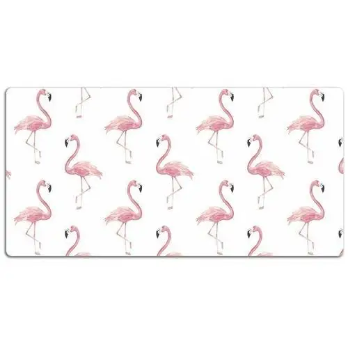 Podkładka pod mysz i klawiaturę Flamingi 120x60 cm, Dywanomat