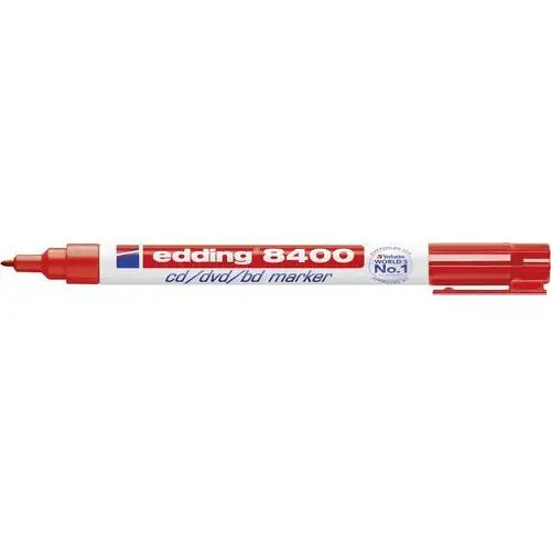 Marker cd 8400 czerwony Edding