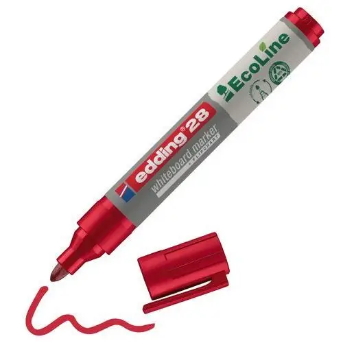 MARKER DO TABLIC E-28 EDDING ECOLINE, 1,5-3 MM, CZERWONY