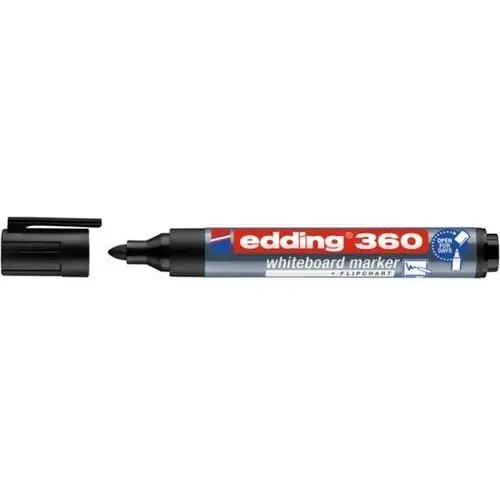Marker do tablic e-360 , 1,5-3mm, czarny Edding