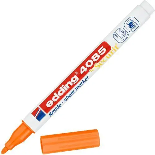 Marker kredowy e-4085 , 1-2mm, neonowy pomarańczowy Edding