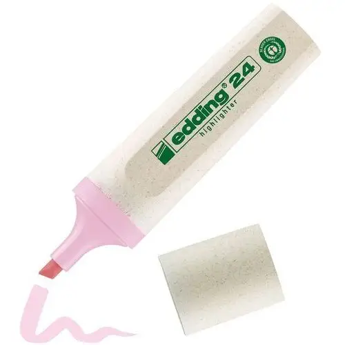 Edding Zakreślacz e-24 ecoline, 2-5mm, pastelowy różowy