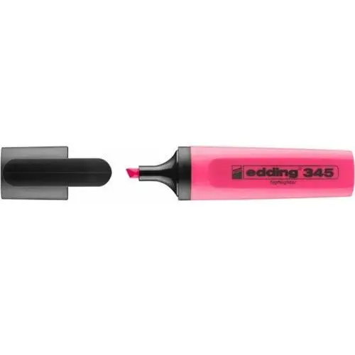Zakreślacz e-345 2-5mm różowy 10szt Edding
