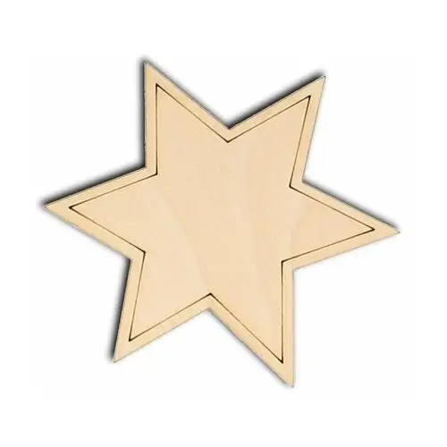 EKO-DECO, dekor, gwiazda sześcioramienna