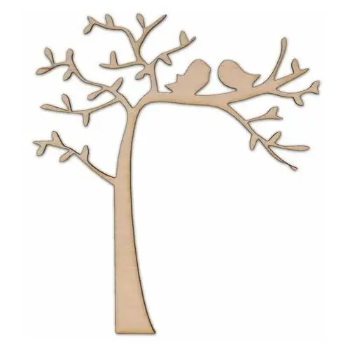 EKO-DECO, dekor, ptaszki na drzewie