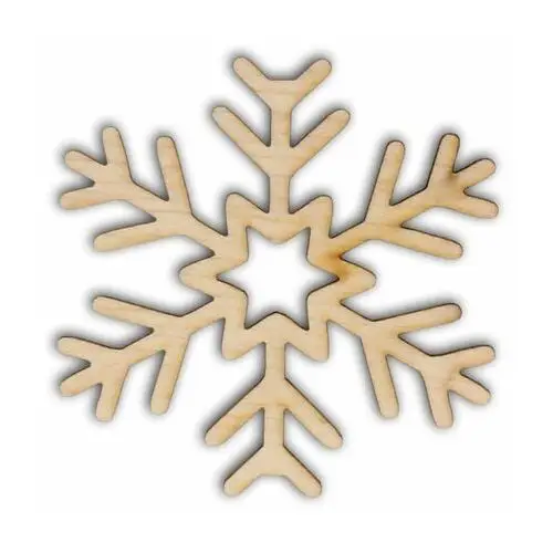 EKO-DECO, dekor, śnieżynka z gwiazdką