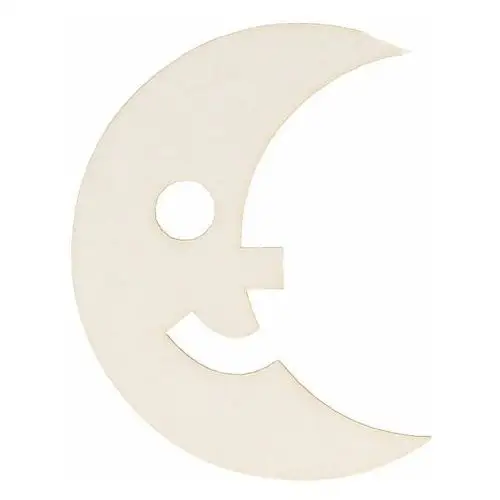 Księżyc uśmiechnięty, kartonowy Eko-deco