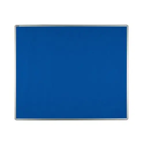 Ekotab Tablica tekstylna w aluminiowej ramie 1200 x 900 mm, niebieska