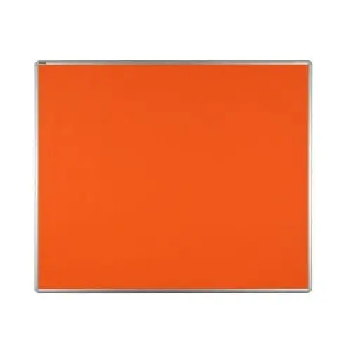 Ekotab Tablica tekstylna w aluminiowej ramie 1200 x 900 mm, pomarańczowa