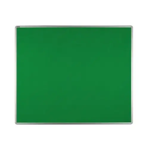 Tablica tekstylna ekoTAB w aluminiowej ramie 1200 x 900 mm, zielona