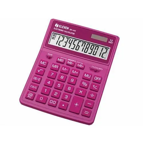 Kalkulator biurowy Eleven SDC-444XR-PKE różowy