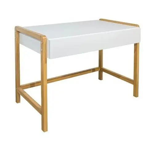 Białe biurko dla dzieci i młodzieży - benny 5x Elior