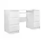Białe duże biurko w stylu nowoczesnym - liner 2x Elior Sklep
