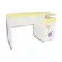 Biało-żółte biurko dla dziecka lili 3x - 3 kolory Elior Sklep