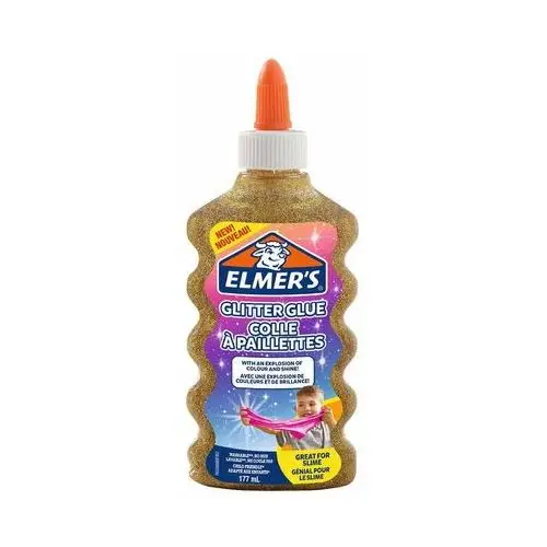 Elmer's glitter glue klej z brokatem złoty - 2077251