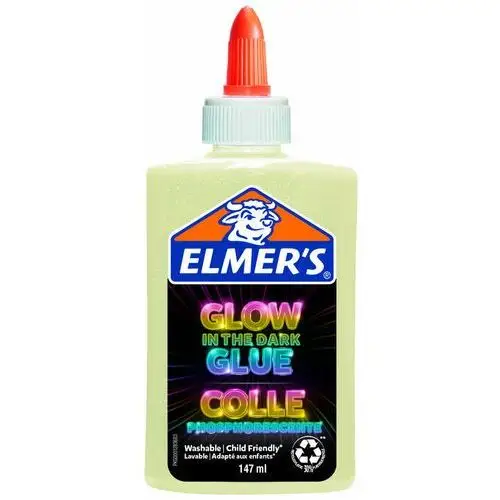 Elmer's Klej świecący w ciemności 147ml naturalny, elmer`s