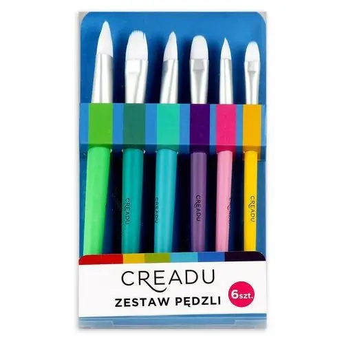 Empik Pędzle pastelowe, 6 sztuk