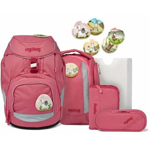 Ergobag Pack School Bag Set 6szt w tym Klettie Set lamas in bärjamas
