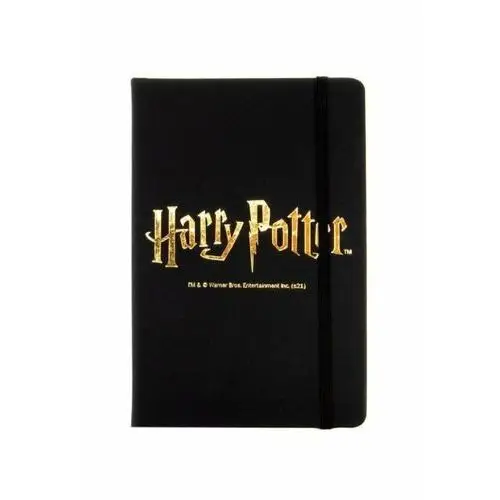 Oryginalny Notes Harry Potter 031, Tłoczony ze złoceniem