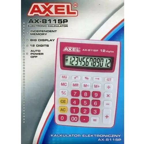 Euro-trade Kalkulator kieszonkowy, ax-8115p
