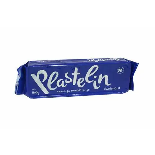 Eurocom Plastelina, karbon, niebieska, 500 g