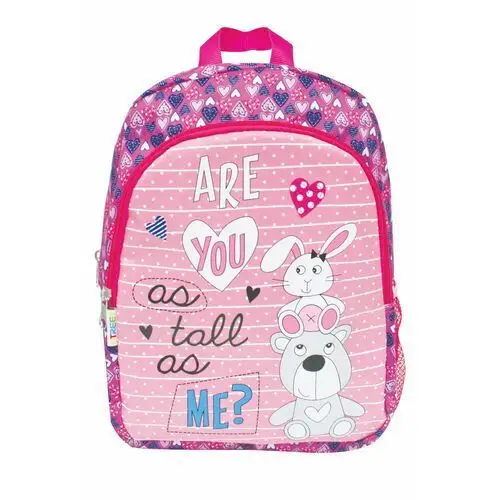 Plecak dla przedszkolaka różowy jednokomorowy Eurocom