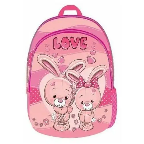 Plecak dla przedszkolaka różowy jednokomorowy Eurocom