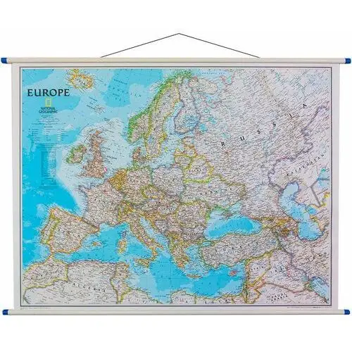 Europa Classic. Mapa ścienna polityczna 1:5 419 000, National Geographic