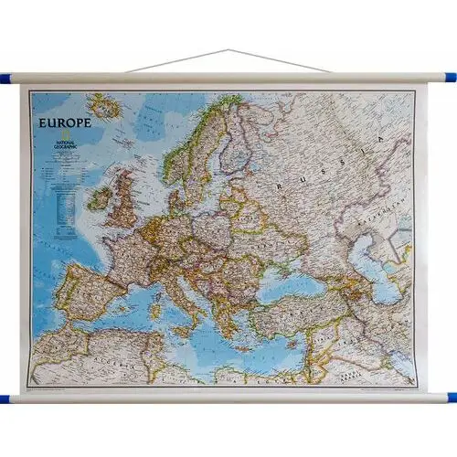 Europa Classic. Mapa ścienna polityczna 1:8 399 000, National Geographic