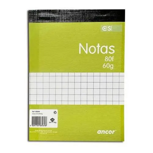 Notes notatnik blok wyrywany A7 biuro 80 kartek w kratkę