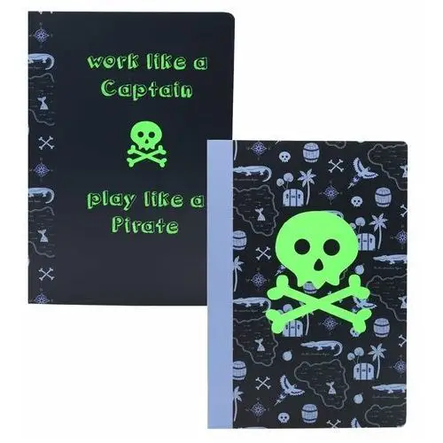 Ev-corp Zeszyt a4 48 kartek 90g w kratkę pirates piraci