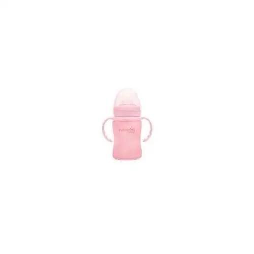 Everyday baby zestaw ustnik niekapek i rączki do butelki, różowy