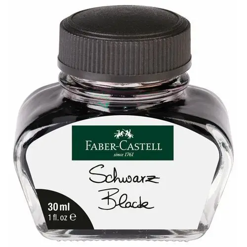 Faber-castell Atrament czarny 30ml
